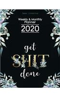 Ideal Lifestyle 2020 Weekly & Monthly Planner