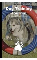 Dog Training Journal