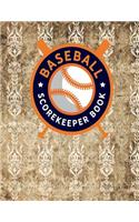 Baseball Scorekeeper Book