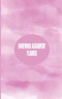 Homework Assignment Planner