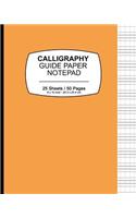 Calligraphy Guide Paper Notepad