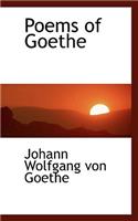 Poems of Goethe