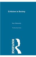Criticism in Society