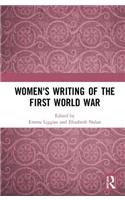 Women's Writing of the First World War