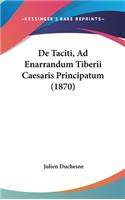 de Taciti, Ad Enarrandum Tiberii Caesaris Principatum (1870)