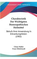 Charakteristik Der Wichtigsten Homoopathischen Heilmittel