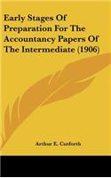Early Stages of Preparation for the Accountancy Papers of the Intermediate (1906)