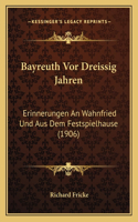 Bayreuth Vor Dreissig Jahren