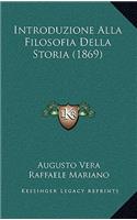 Introduzione Alla Filosofia Della Storia (1869)