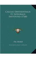 Calculi Differentialis Et Integralis Institutio (1768)