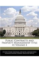 Public Contracts and Property Management Title 41 Volume 4