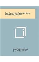 The Civil War Diary of John Coffee Williamson