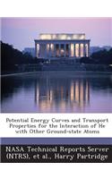 Potential Energy Curves and Transport Properties for the Interaction of He with Other Ground-State Atoms