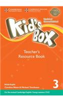 Kid's Box Level 3 Teacher's Resource Book with Online Audio British English