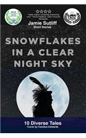 Snowflakes in a Clear Night Sky