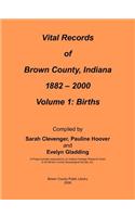 Vital Records of Brown County, Indiana