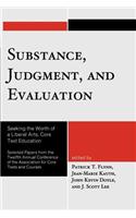 Substance, Judgment, and Evaluation