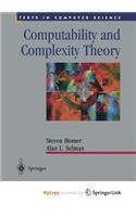 Computability and Complexity Theory