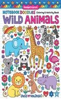 Notebook Doodles Wild Animals: Coloring & Activity Book(Notebook Doodles)
