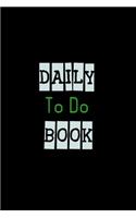 Daily To Do Book