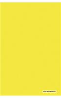 Classic Mole Notebook - Plain Yellow Cover