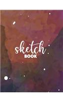 Sketchbook for Drawing: 120 Pages of 8.5"x11" Blank Paper for Drawing, Sketching and Creative Doodling. Personalized Artist Notebook and Sketchbook Journal