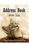 Address Book with tabs