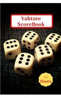 Yahtzee Scorebook: Yahtzee Score Keeper Book, Yahtzee Scores Sheets