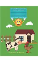 Cow Composition Notebook Draw and Write