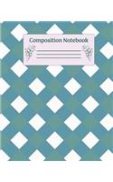 Composition Notebook: Wide Ruled Notebooks Paper - Composition Notebook (Diary, Journal) 7.5x9.25in 110 Pages Wide Ruled Notebooks Paper