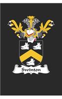 Swinton: Swinton Coat of Arms and Family Crest Notebook Journal (6 x 9 - 100 pages)
