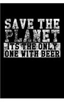 Save The Planet - Its The Only One With Beer