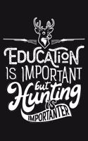 Education is Important But Hunting is Importanter