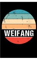 Weifang: 100 Pages 6 'x 9' -Dot Graph Paper Journal Manuscript - Planner - Scratchbook - Diary