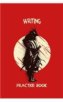 Writing Practice Book: Practisce Book For Japanese and Chinese or Calligraphy - 6x9 '' - 120 Genkouyoushi - Pages - For Kanji, Hiragana und Katakana - Characters For Begin