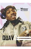 Notebook: Quavo Notebook Medium College Ruled Notebook 130 Page Lined 7 X 10 in (17.78 X 25.4 CM)
