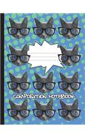 School Cat Composition Notebook