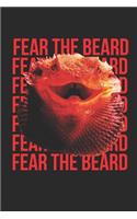 Bearded Dragon Iguana Lizard Journal: Art Image Illustrative Journal, 6 X 9, 240 Pages