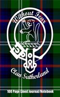 Clan Sutherland 100 Page Lined Journal/Notebook
