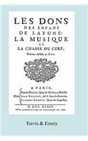 Les Dons des Enfans de Latone. La Musique et la Chase du Cerf. (Facsimile 1734)