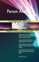 Person Analysis A Complete Guide - 2020 Edition