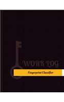 Fingerprint Classifier Work Log