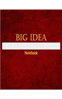 Big Idea Notebook: 1/5 Inch Octagonal Graph Ruled