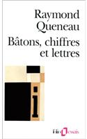 Batons Chiffres Et Lett