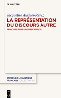 Représentation du Discours Autre