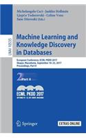 Machine Learning and Knowledge Discovery in Databases