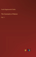 Constants of Nature: Part. 1