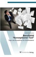 Berufsbild "Konzeptioner Text"