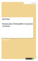 Business plan of Dehumidifier Corporation of America