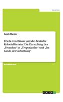 Frieda von Bülow und die deutsche Kolonialliteratur. Die Darstellung des 